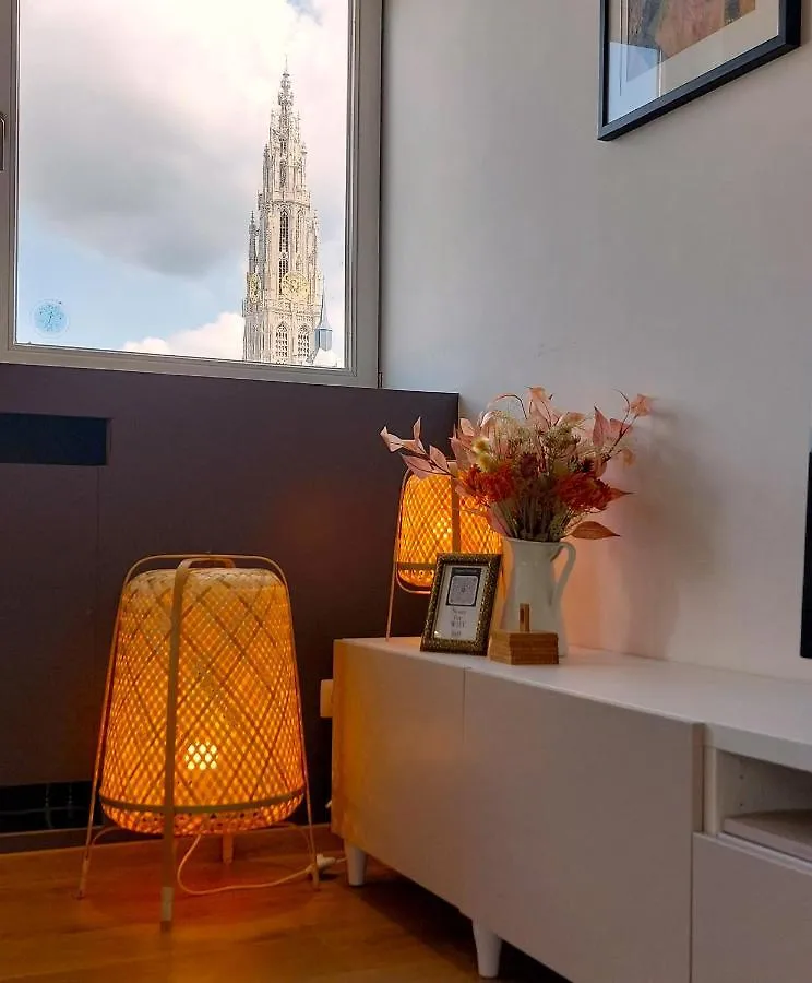 The Roof - Rooftop Appt In Historical Center Apartment Antwerp Belgium