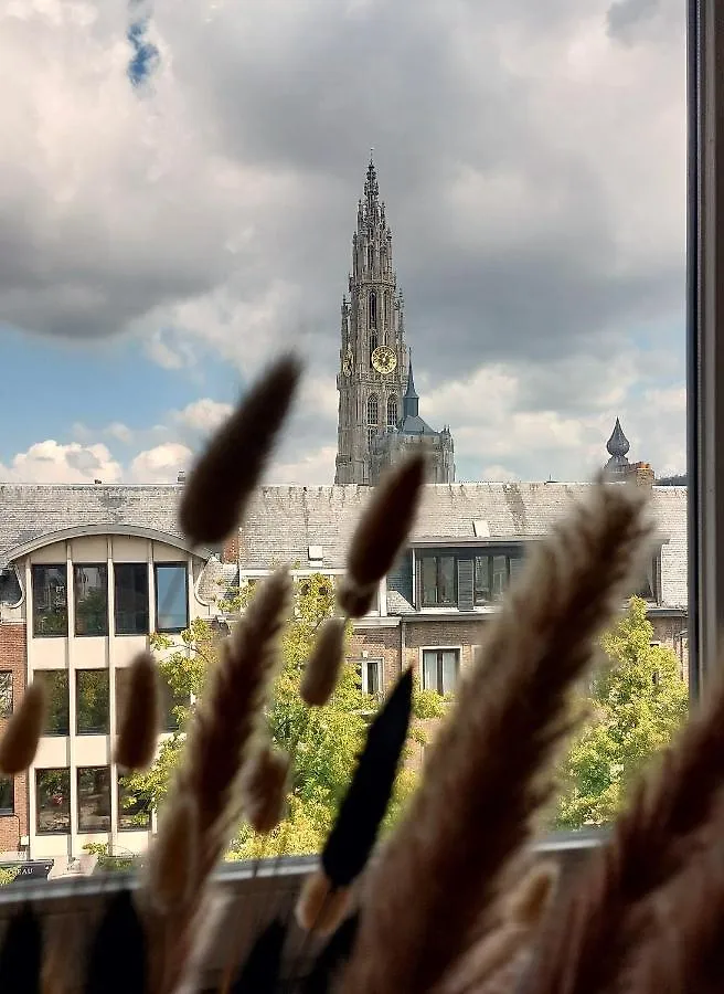 The Roof - Rooftop Appt In Historical Center Lägenhet Antwerpen